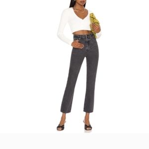Women’s Lovers and Friends High Rise Slim Straight Jeans-sz 28